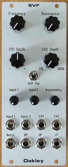 SVF – Voltage Controlled State Variable Filter