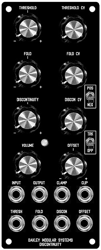 Discontinuity: Analogue Synthesizer Waveshaper, Wavesplicer and Wavefolder