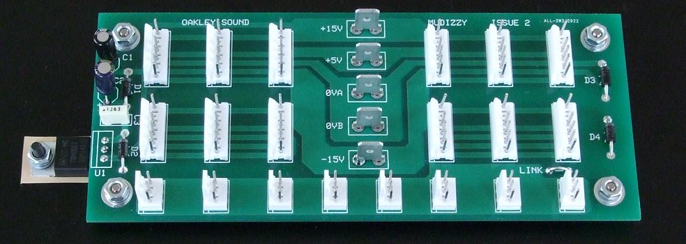 MU Dizzy: Power Distribution board for MU modular systems