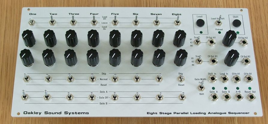 Oakley Sound Analogue Sequencer