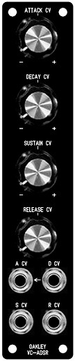 The Voltage Controlled ADSR and VCA module